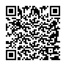 Codice QR per il numero di telefono +2698770334