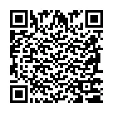 QR-code voor telefoonnummer +2698770364