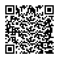 QR Code pour le numéro de téléphone +2698770376