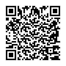 Código QR para número de teléfono +2698770386