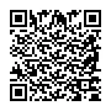 QR Code for Phone number +2698770429