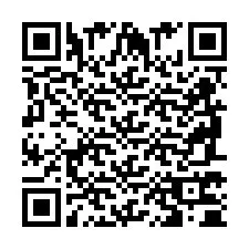 Código QR para número de telefone +2698770440