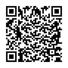 QR kód a telefonszámhoz +2698770456