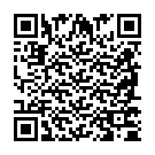 Código QR para número de telefone +2698770468