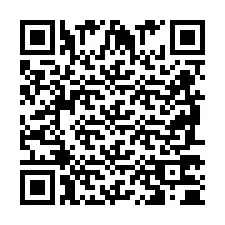 QR-Code für Telefonnummer +2698770494