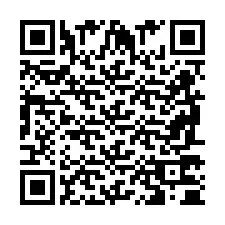 QR-код для номера телефона +2698770495