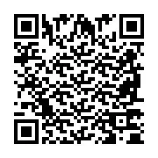 QR Code สำหรับหมายเลขโทรศัพท์ +2698770497