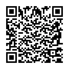 Código QR para número de telefone +2698770500