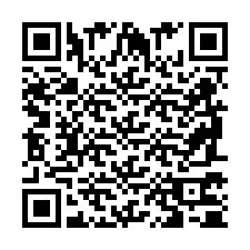 Código QR para número de telefone +2698770501