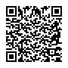 QR-code voor telefoonnummer +2698770503