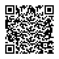 Código QR para número de telefone +2698770513