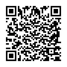 Código QR para número de telefone +2698770529