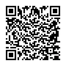 QR-код для номера телефона +2698770567