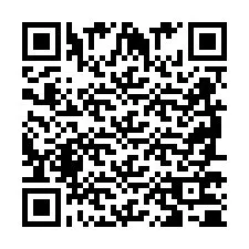 QR Code สำหรับหมายเลขโทรศัพท์ +2698770568