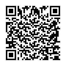 QR Code สำหรับหมายเลขโทรศัพท์ +2698770569