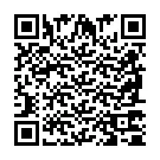 Código QR para número de teléfono +2698770588