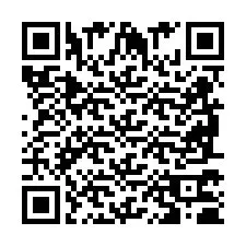 Código QR para número de telefone +2698770606