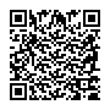 QR-Code für Telefonnummer +2698770620