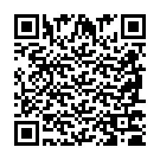 QR код за телефонен номер +2698770658