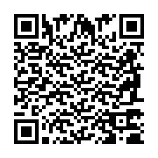 QR-Code für Telefonnummer +2698770680