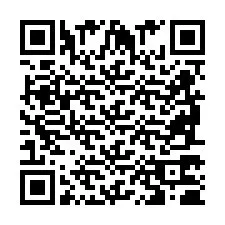 QR-code voor telefoonnummer +2698770683