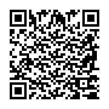 QR-код для номера телефона +2698770725