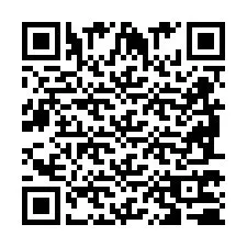 QR-код для номера телефона +2698770742