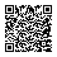 QR-код для номера телефона +2698770743