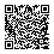 QR-code voor telefoonnummer +2698770772