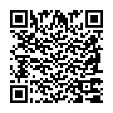 QR-code voor telefoonnummer +2698770788