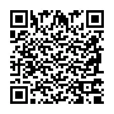 QR-код для номера телефона +2698770804