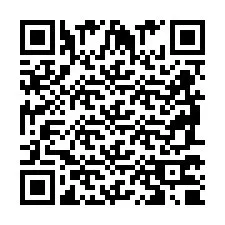 QR-код для номера телефона +2698770810