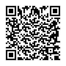 QR-код для номера телефона +2698770822