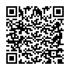 QR kód a telefonszámhoz +2698770829