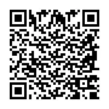 QR-код для номера телефона +2698770846