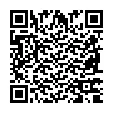 QR-код для номера телефона +2698770847