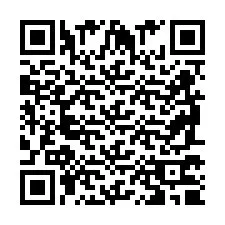 QR-koodi puhelinnumerolle +2698770911