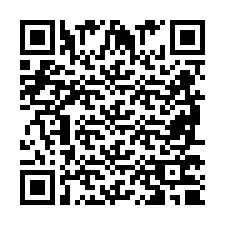 QR Code for Phone number +2698770967