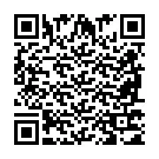 QR Code pour le numéro de téléphone +2698771057