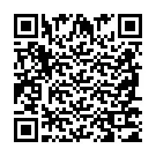 QR Code for Phone number +2698771078