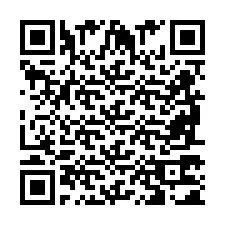 QR Code for Phone number +2698771087