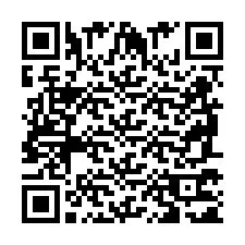 QR код за телефонен номер +2698771110