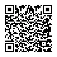 QR код за телефонен номер +2698771114