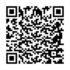 QR-Code für Telefonnummer +2698771167