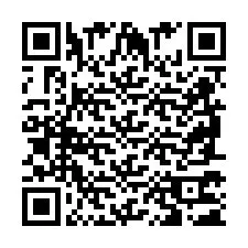 Codice QR per il numero di telefono +2698771208