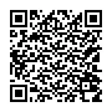 電話番号のQRコード +27100018751