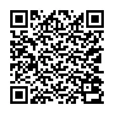 QR-koodi puhelinnumerolle +27100032998