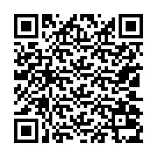 QR Code สำหรับหมายเลขโทรศัพท์ +27100035587