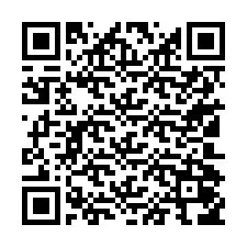 Kode QR untuk nomor Telepon +27100056246