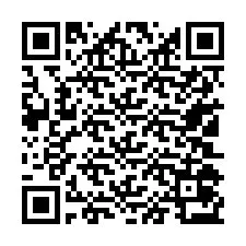 QR код за телефонен номер +27100073877